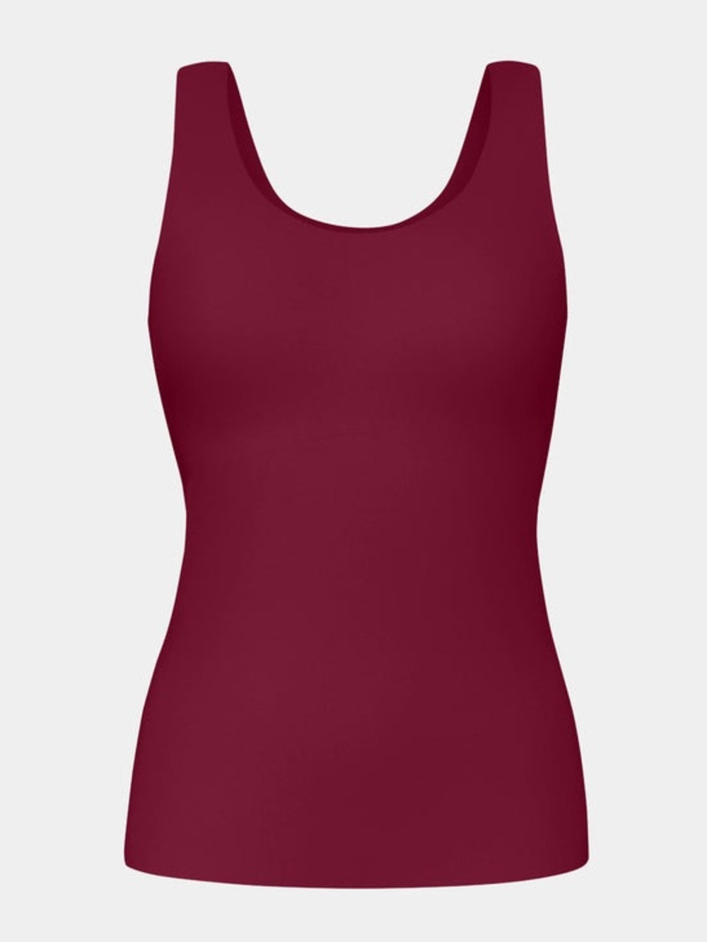 Knix Shape & Smooth Scoop Neck Tank - Mulberry